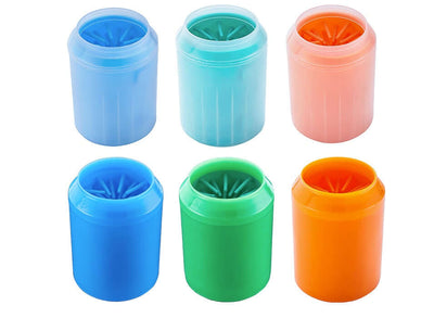 Pet Foot Washing Cup for Dogs and Cats – Automatic Claw Cleaning Gadget for Quick and Easy Paw Wash
