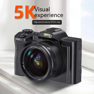 Electronic Photography HD Digital Camera with 5K visual experience and high-performance CMOS chip.