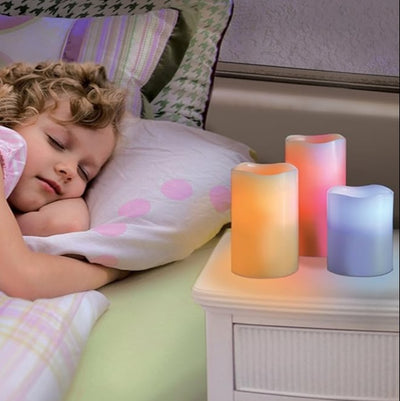 NEVY-TECH Luma Candles bring soft LED glow and safe flameless design—perfect for home, parties, and romantic décor.