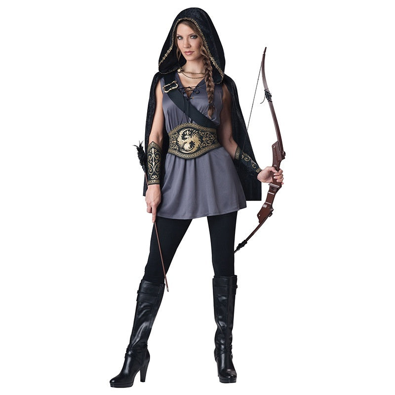 NEVY-TECH presents a stunning female archer costume set—perfect for Halloween, cosplay, and fantasy-themed performances.