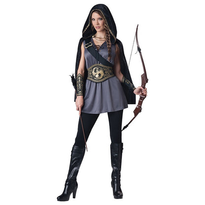 NEVY-TECH presents a stunning female archer costume set—perfect for Halloween, cosplay, and fantasy-themed performances.