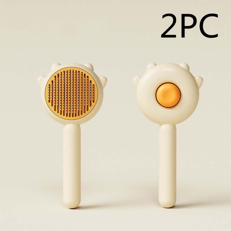 Cat and Dog Massage Comb – Hair Removal Grooming Brush with Cleaning Scratcher for Pets