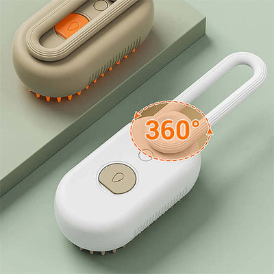 3-in-1 Electric Cat Steam Brush – Spray Hair Removal Comb for Dog & Cat Grooming and Massage