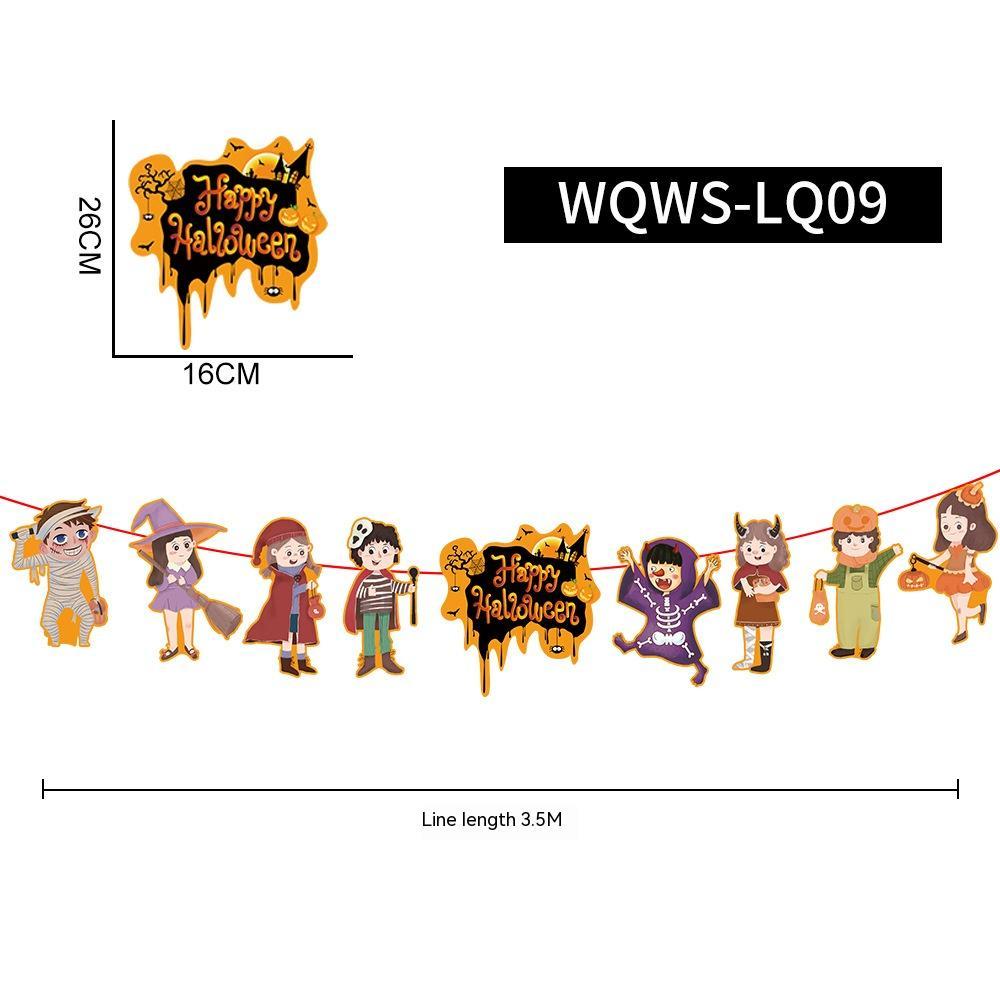 NEVY-TECH Halloween banner décor adds spooky charm to any party or event—durable, reusable, and perfect for festive setups.