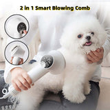 Nevytech Smart Pet Hair Dryer dries and combs your pet’s fur gently with silent airflow, safe heat, and a comfortable grooming design.