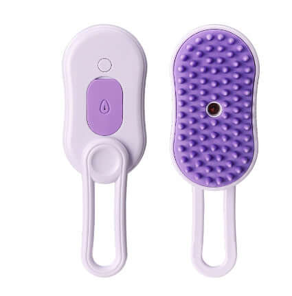 3-in-1 Electric Cat Steam Brush – Spray Hair Removal Comb for Dog & Cat Grooming and Massage