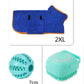 Silicone Dog Bath Massage Gloves – Pet Grooming Brush for Cats and Dogs with Shampoo Dispenser, Bathroom Cleaning Tool