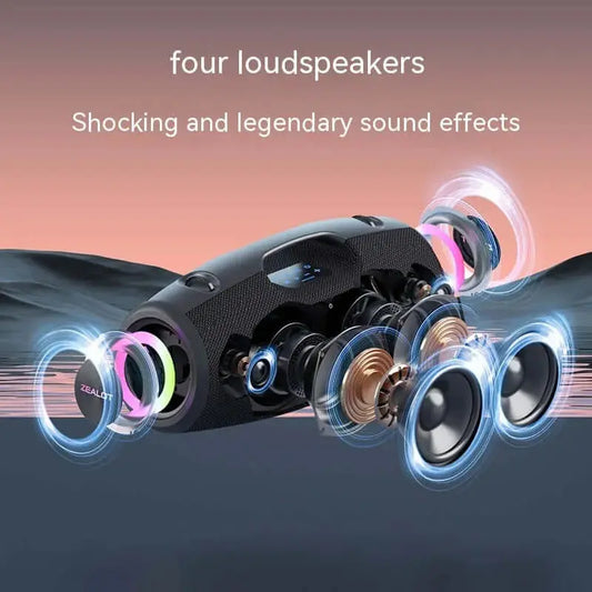 Nevytech portable outdoor mini speaker front view